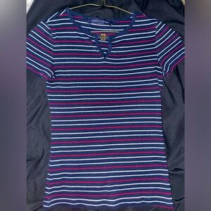 Tommy Hilfiger Multi-Colored Tight Fitted T-Shirt